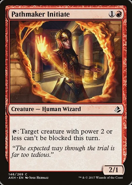Pathmaker Initiate, Magic card AKH 146 — Amonkhet set