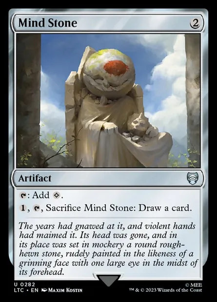 Mind Stone, Magic card LTC 282 — Tales of Middle-earth Commander set