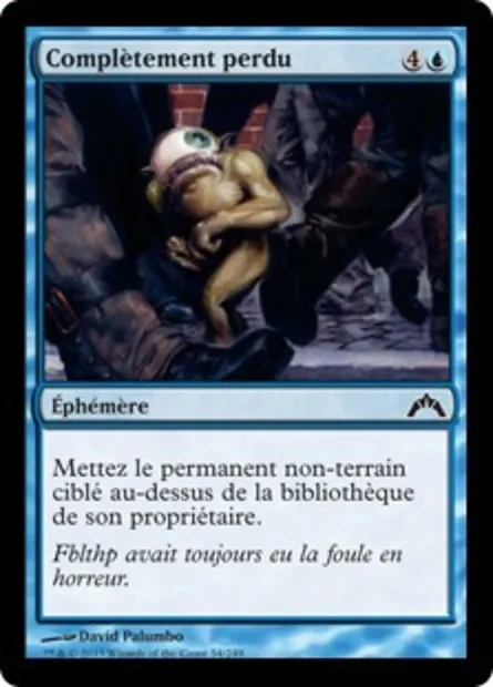 Complètement perdu, carte Magic GTC 54 — extension Insurrection