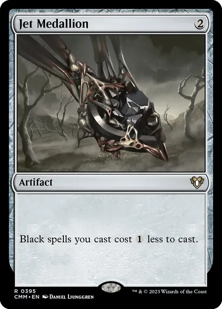 Jet Medallion, Magic card CMM 395 — Commander Masters set