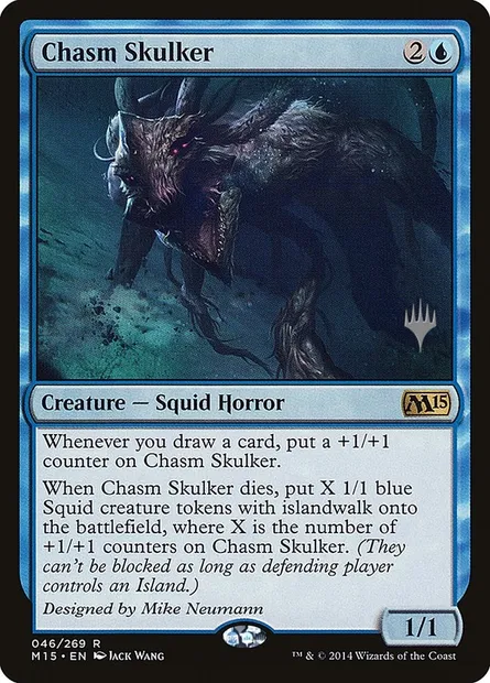 Chasm Skulker, Magic card PM15 46p — Magic 2015 Promos set