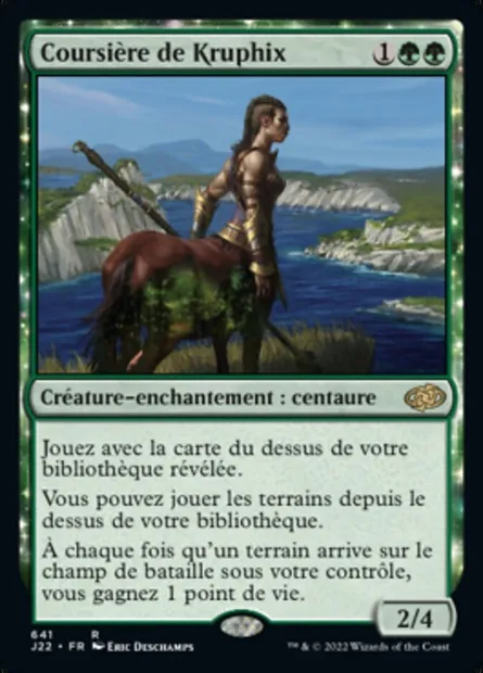 Coursière de Kruphix, carte Magic J22 641 — extension Jumpstart 2022