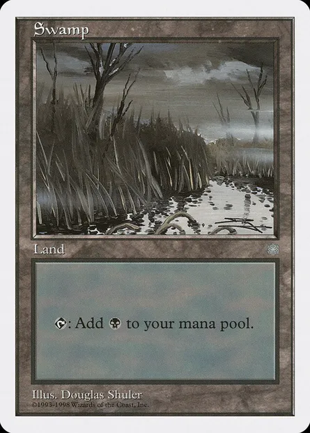 Swamp, Magic card ATH 80 — Anthologies set