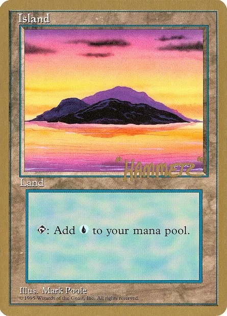 Island, Magic card PTC shr368 — Pro Tour Collector Set set