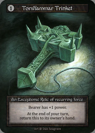 Torshammar Trinket, Sorcery card BET 337 — Beta set