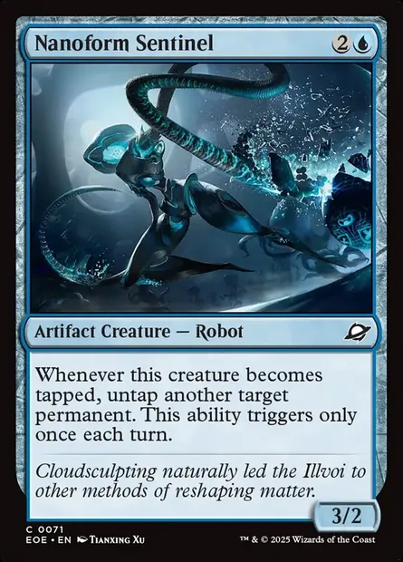 Nanoform Sentinel, Magic card EOE 71 — Edge of Eternities set
