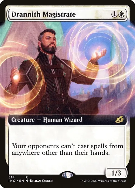 Drannith Magistrate, Magic card IKO 314 — Ikoria: Lair of Behemoths set