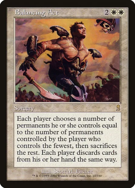 Balancing Act, Magic card ODY 10 — Odyssey set