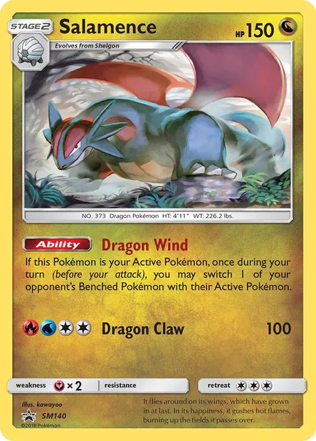 Drattak, carte Pokémon SM 140 — extension Promo SM