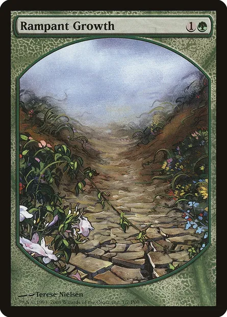 Rampant Growth, Magic card P09 7 — Magic Player Rewards 2009 set