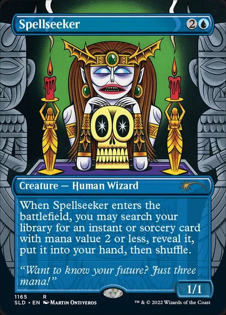 Spellseeker, Magic card SLD 1165 — Secret Lair Drop set