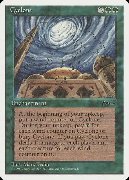 Cyclone, Magic card CHR 62 — Chronicles set