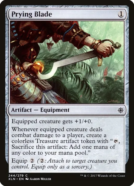 Prying Blade, Magic card XLN 244 — Ixalan set