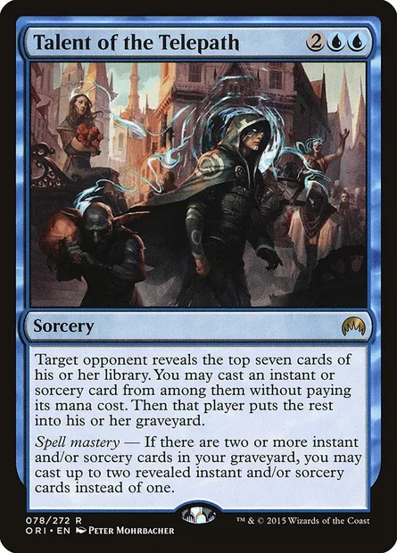 Talent of the Telepath, Magic card ORI 78 — Magic Origins set