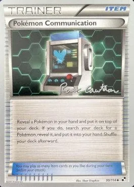 Pokemon Communication, carte Pokémon WCD11 099-3 — extension World Championship Decks 2011