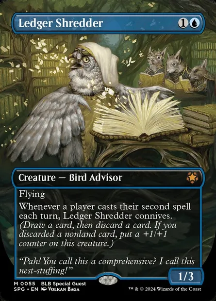 Ledger Shredder, Magic card SPG 55 — Special Guests set