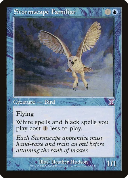 Stormscape Familiar, Magic card TSB 32 — Time Spiral Timeshifted set