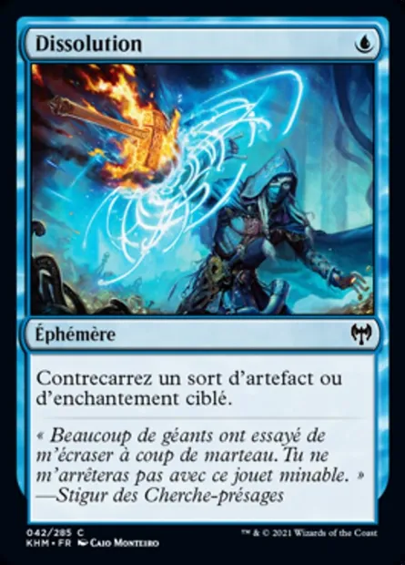 Dissolution, carte Magic KHM 42 — extension Kaldheim