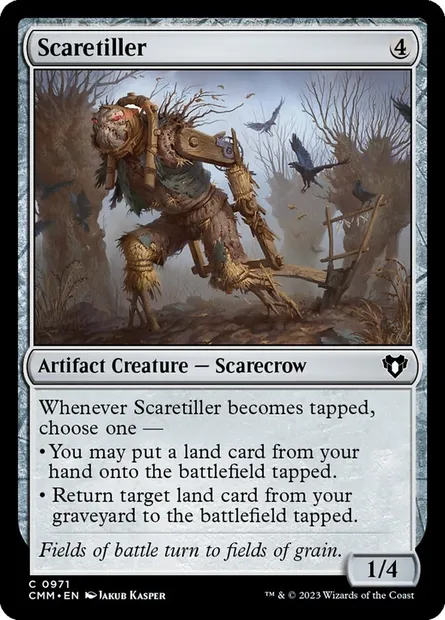 Scaretiller, Magic card CMM 971 — Commander Masters set