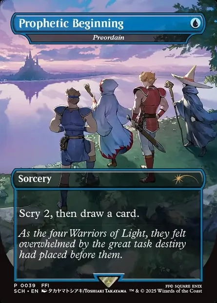 Prédestination, carte Magic SCH 39 — extension Store Championships