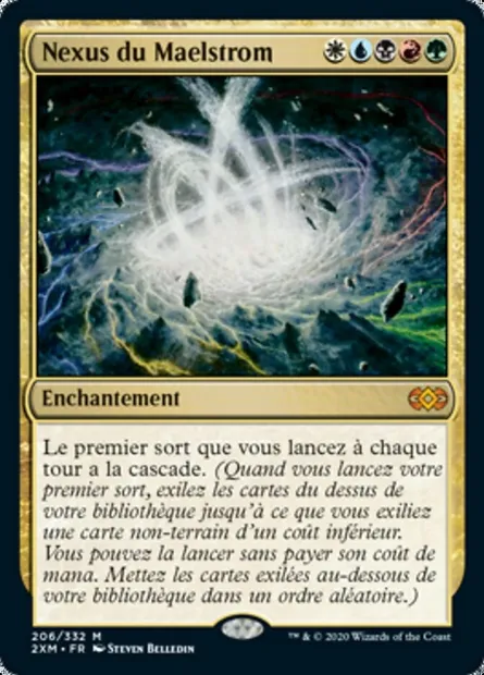 Nexus du Maelstrom, carte Magic 2XM 206 — extension Double Masters