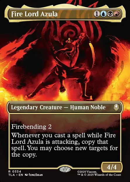 Fire Lord Azula, Magic card TLA 334 — Avatar: The Last Airbender set