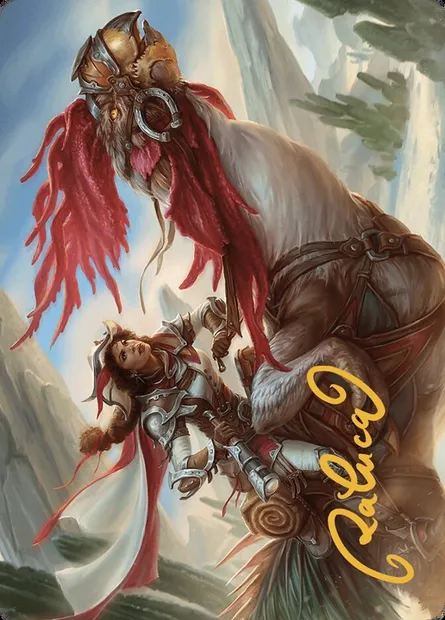 Frontier Seeker // Frontier Seeker, carte Magic AOTJ 2 — extension Outlaws of Thunder Junction Art Series