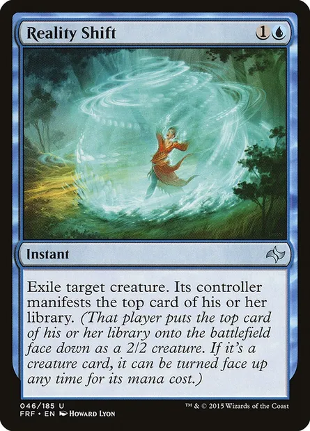 Reality Shift, Magic card FRF 46 — Fate Reforged set
