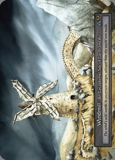 Windmill, carte Sorcery BET 409 — extension Beta