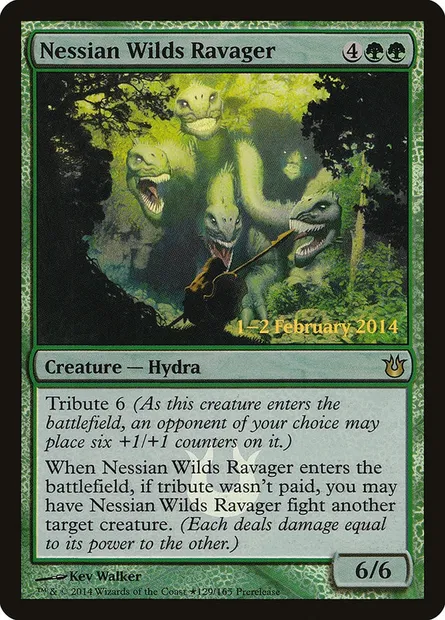 Nessian Wilds Ravager, Magic card PBNG 129★ — Born of the Gods Promos set