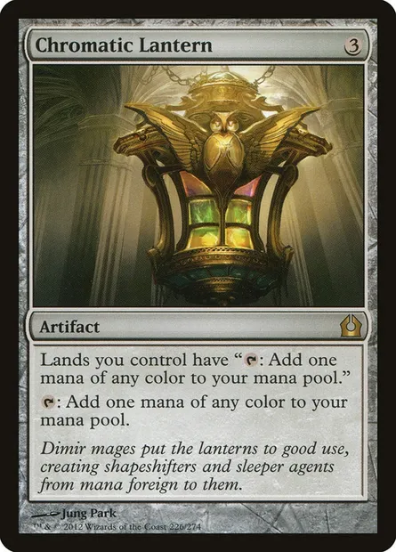 Chromatic Lantern, Magic card RTR 226 — Return to Ravnica set