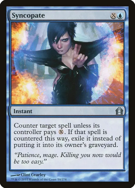 Syncopate, Magic card RTR 54 — Return to Ravnica set