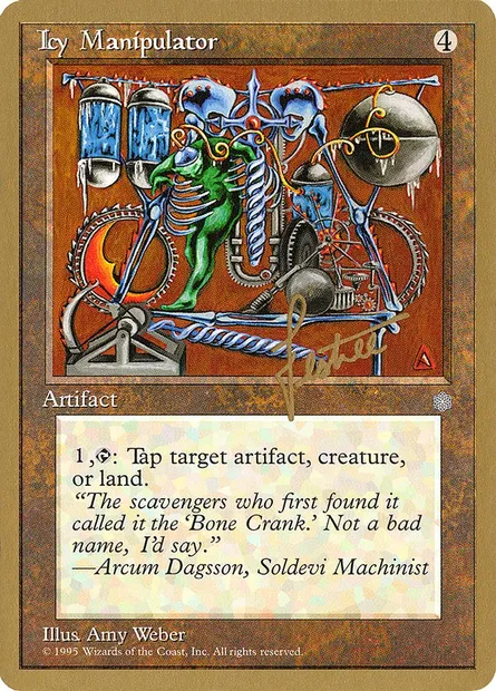 Icy Manipulator, Magic card PTC bl322 — Pro Tour Collector Set set