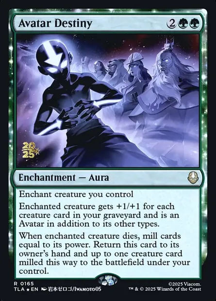 Avatar Destiny, Magic card PTLA 165s — Avatar: The Last Airbender Promos set