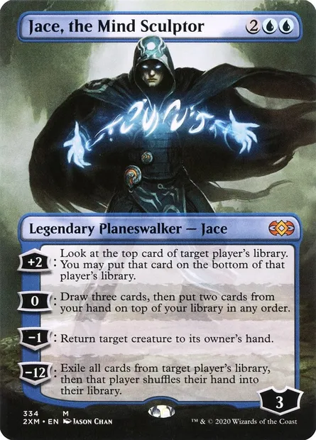 Jace, le sculpteur de l'esprit, carte Magic 2XM 334 — extension Double Masters