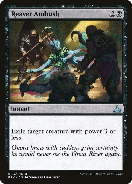 Reaver Ambush, Magic card RIX 83 — Rivals of Ixalan set