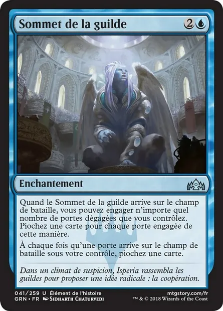 Sommet de la guilde, carte Magic GRN 41 — extension Les Guildes de Ravnica