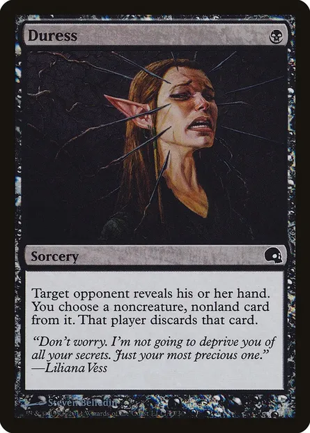 Duress, Magic card PD3 13 — Premium Deck Series: Graveborn set