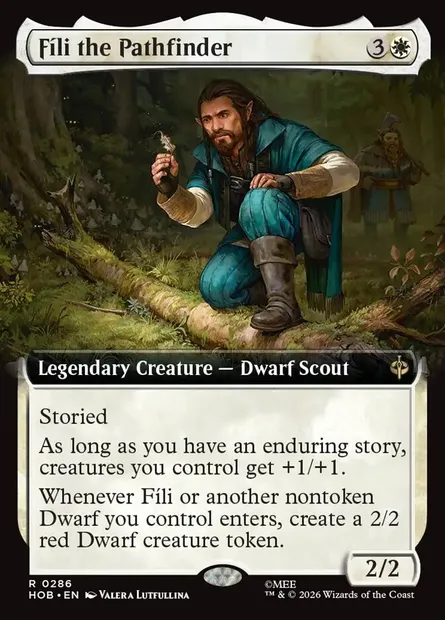 Fíli the Pathfinder, Magic card HOB 286 — The Hobbit set