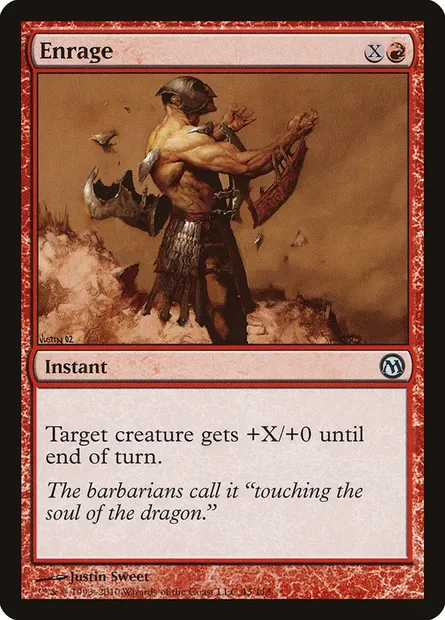Enrage, Magic card DPA 43 — Duels of the Planeswalkers set