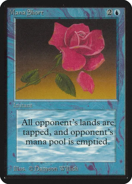 Mana Short, Magic card LEA 65 — Limited Edition Alpha set