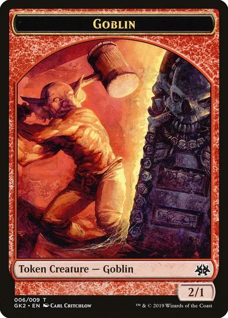 Goblin, Magic card TGK2 6 — RNA Guild Kit Tokens set