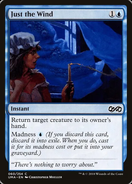 Rien que le vent, carte Magic UMA 60 — extension Ultimate Masters