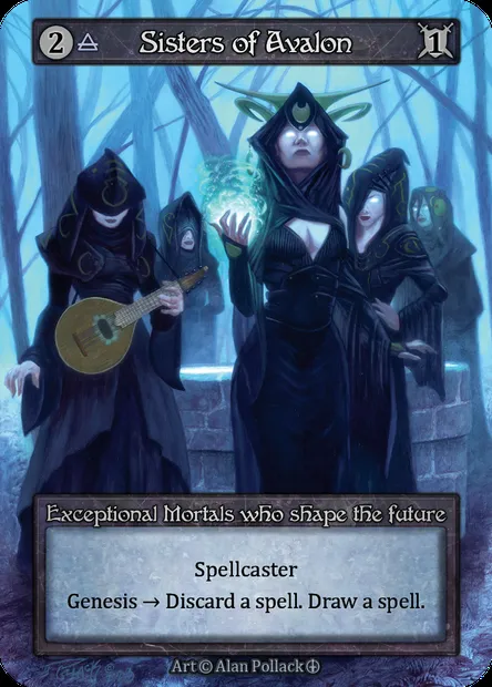 Sisters of Avalon, Sorcery card ATH 090 — Arthurian Legends set