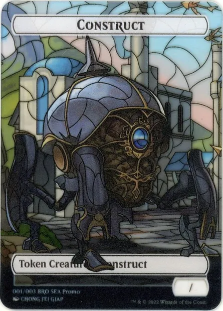 Construct, carte Magic PTBRO 1 — extension The Brothers' War Southeast Asia Tokens