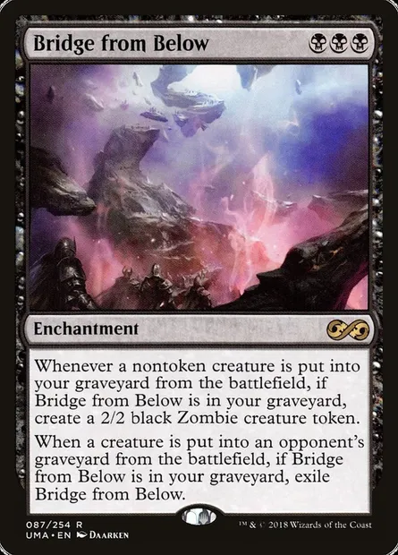 Bridge from Below, Magic card UMA 87 — Ultimate Masters set