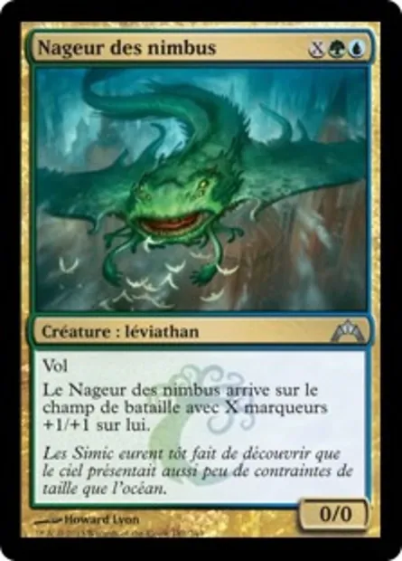Nageur des nimbus, carte Magic GTC 181 — extension Insurrection