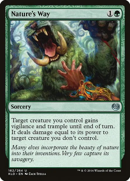Nature's Way, Magic card KLD 162 — Kaladesh set