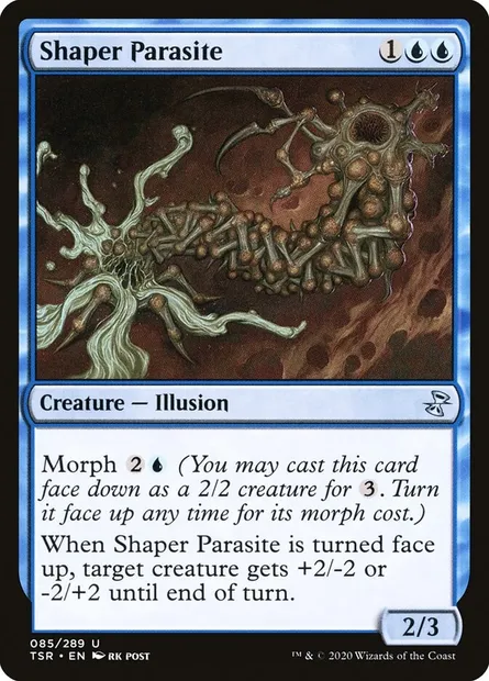 Shaper Parasite, Magic card TSR 85 — Time Spiral Remastered set