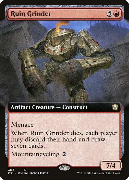 Ruin Grinder, Magic card C21 384 — Commander 2021 set